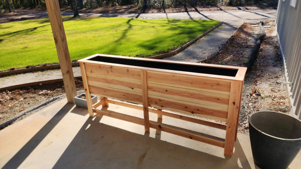 6 ft Raised Planter / Herb Garden - Cedar (Local Sales Only)