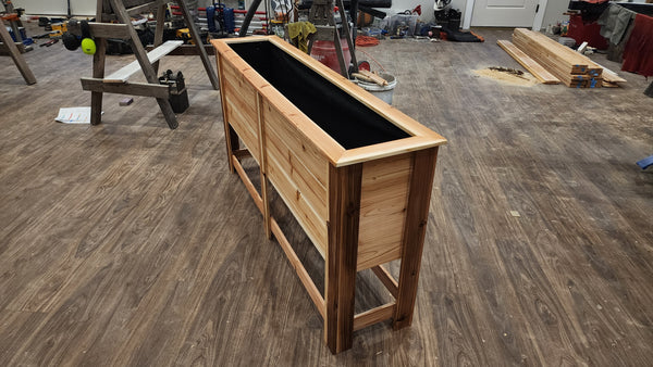 6 ft Raised Planter / Herb Garden - Cedar (Local Sales Only)