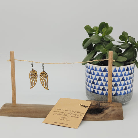 Wings - Natural Wood